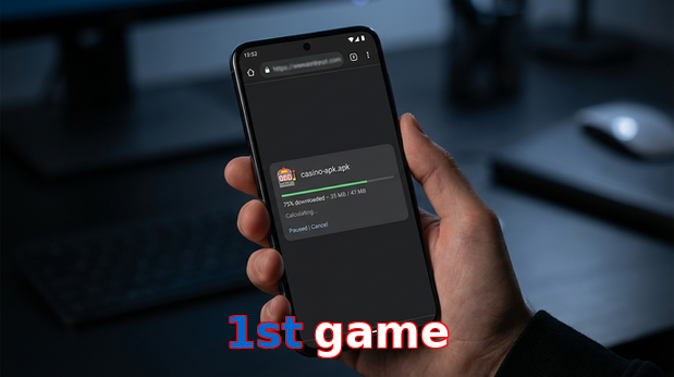 Main screen of 1St Game apk page for PK players